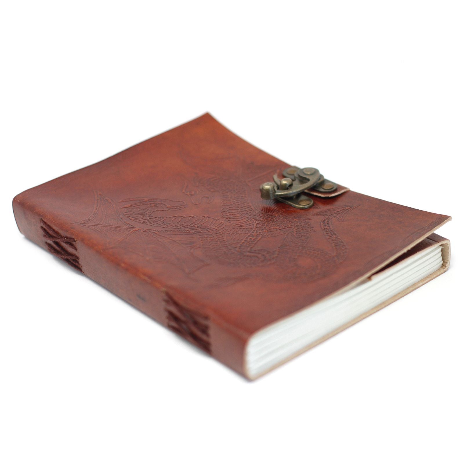 Leather Dragon Notebook (20x15 cm)