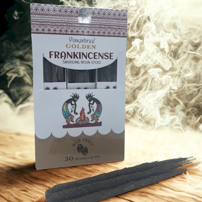 30g Golden Frankincense Smudging Resin Sticks (6s)