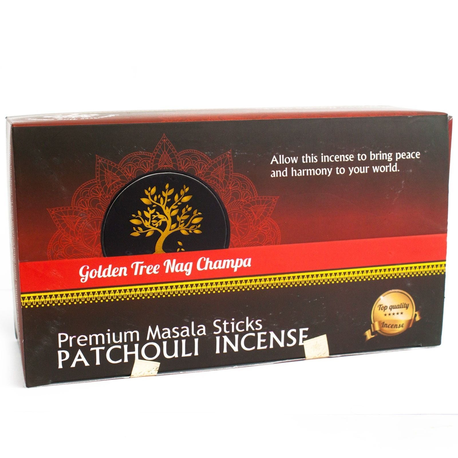Golden Tree Nag Champa Incense - Patchouli