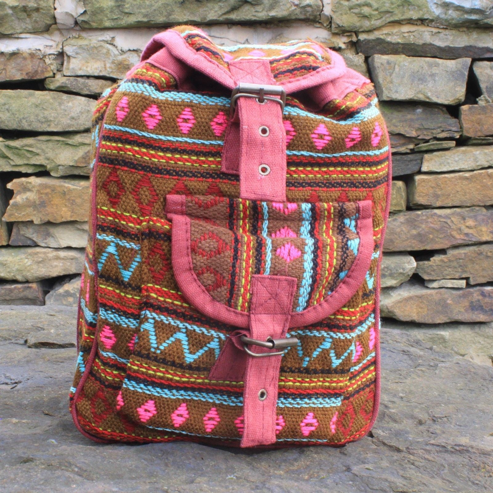 Small Nepali Backpack - Olive