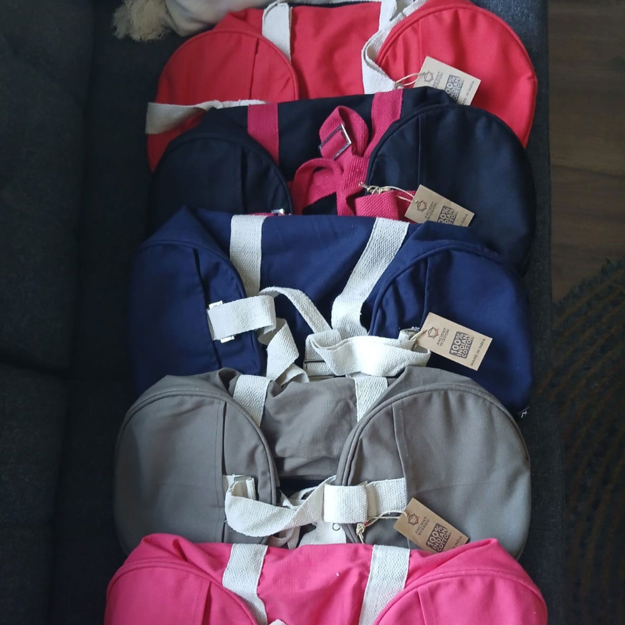 Don't Quit Gym Bag - Cherry Pink (219C)