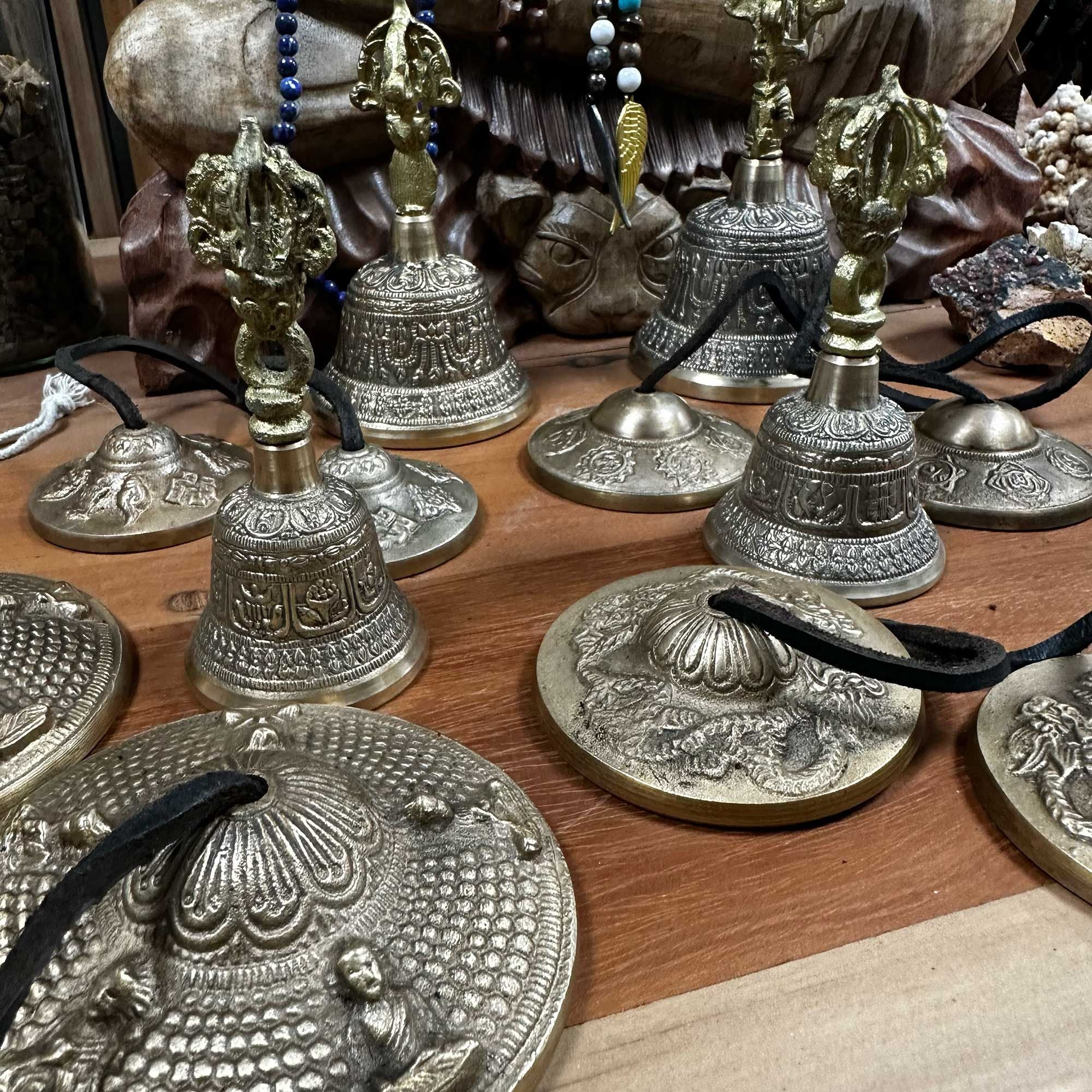 Tibetan Tingsha - Seven Charkra - approx 7cm