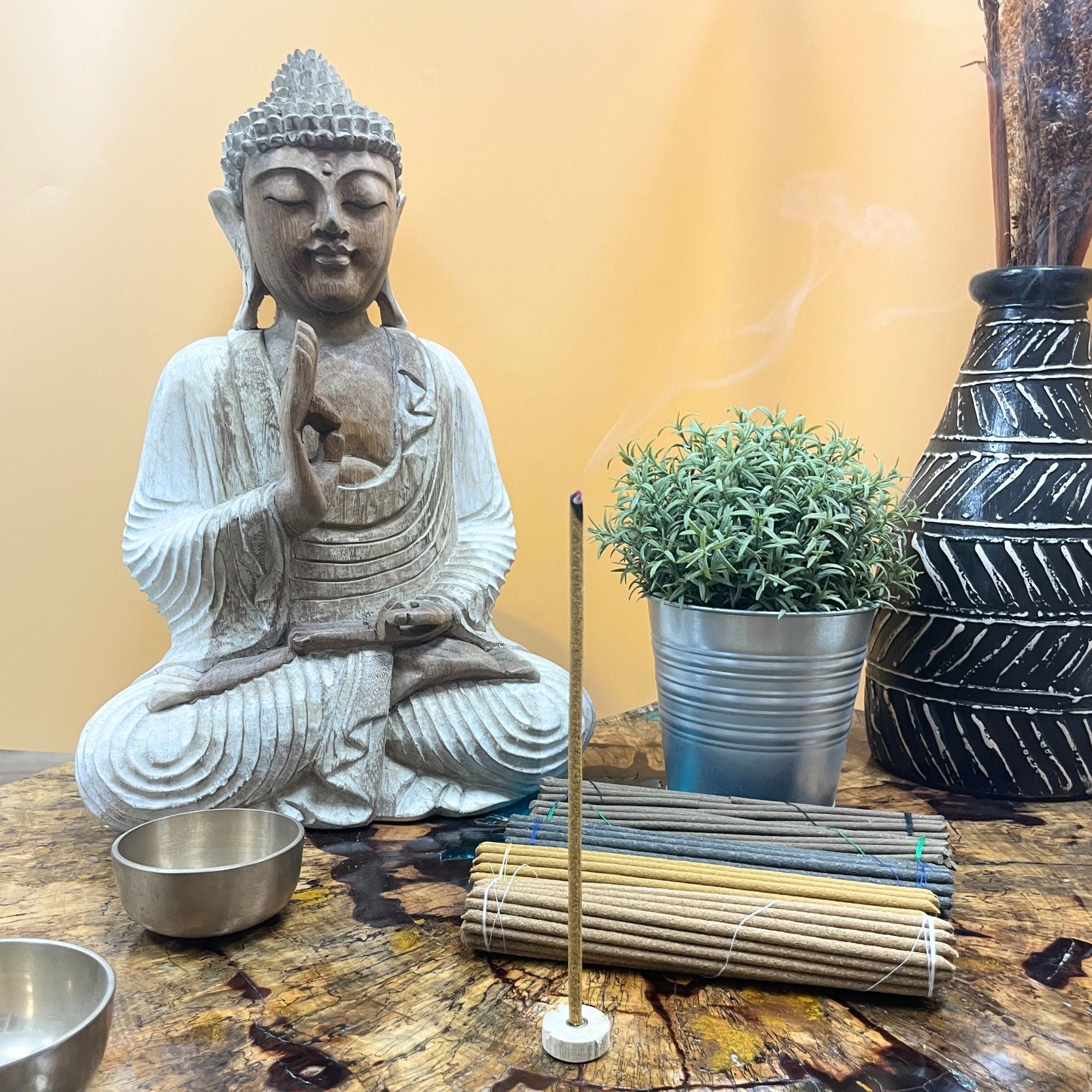 Rolled Pack of 30 Premium Tibetan Incense - Green Tara