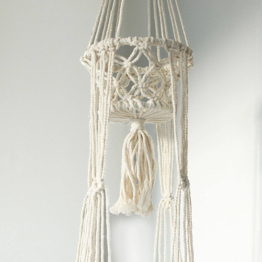 Macrame Grydeholder - Dobbelt Holder