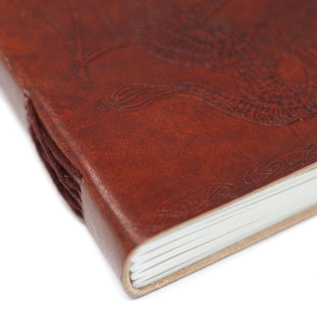 Leather Dragon Notebook  (20x15 cm)