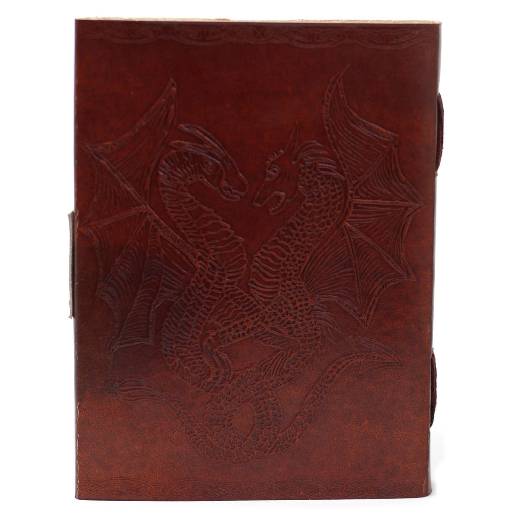 Leather Dragon Notebook  (20x15 cm)