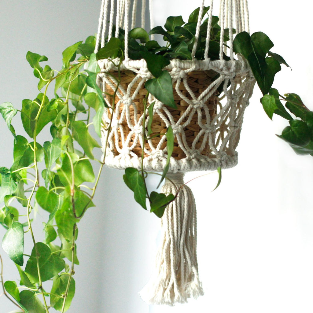 Macrame Grydeholder - Dobbelt Holder