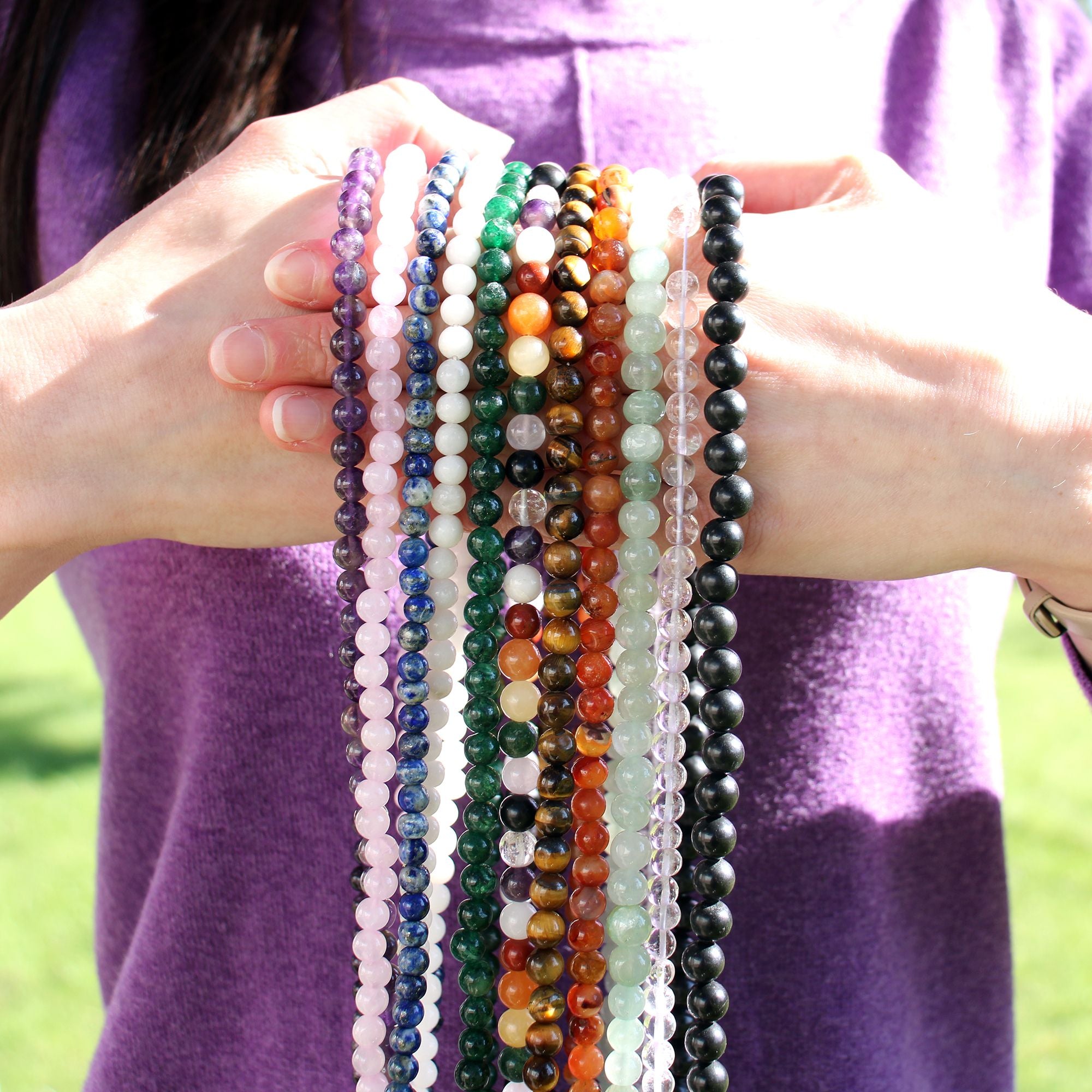 108 Bead Mala - Rock Crystal