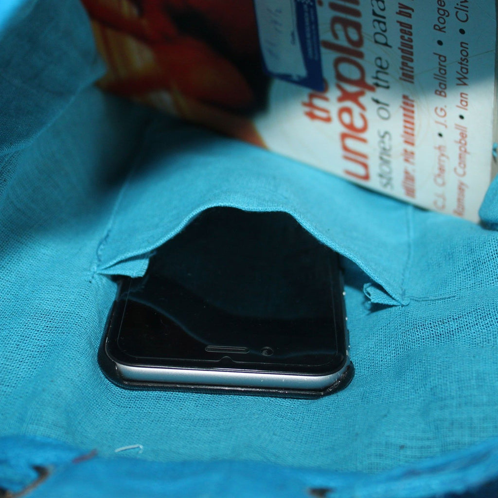 Small Nepali Backpack  - Blue