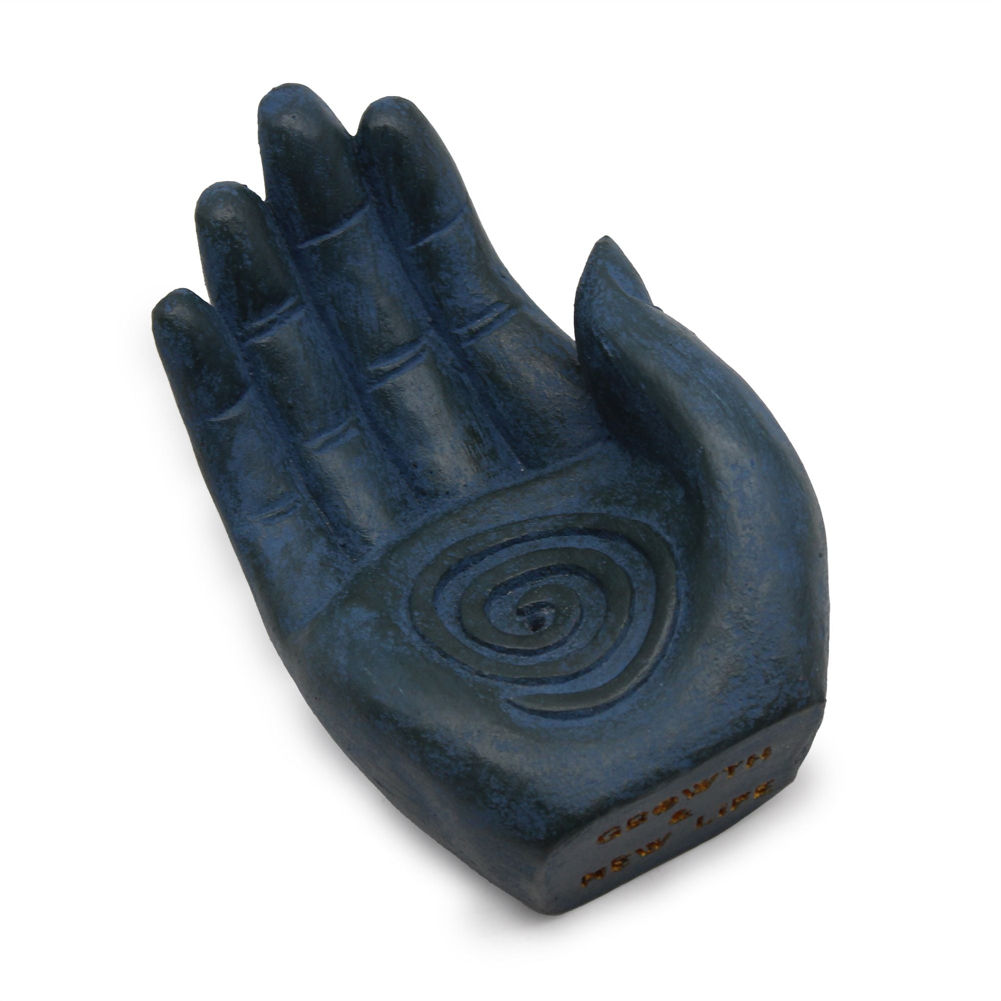 Hand Incense Burner - Fertility (blue)