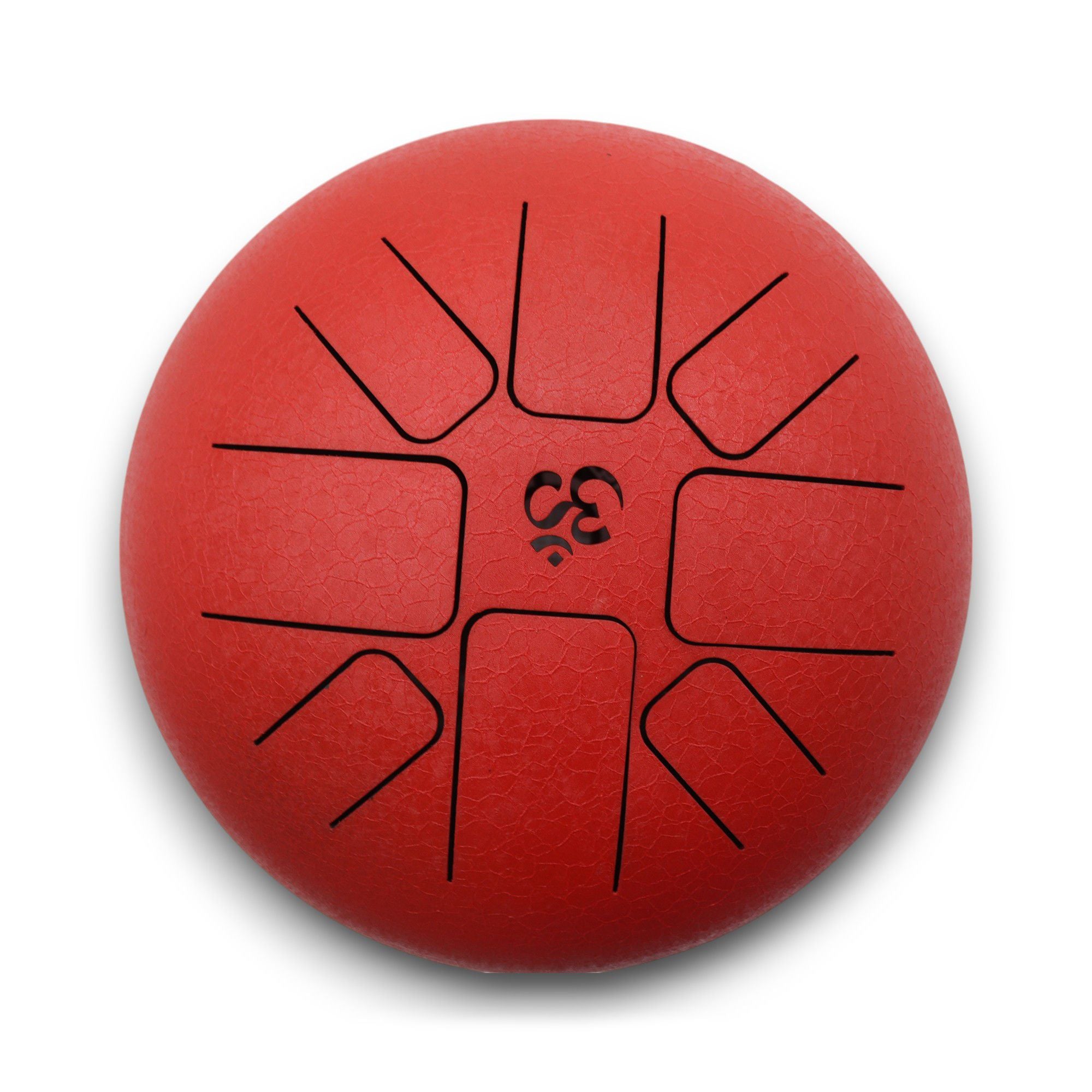 Med Steel Tongue Happy Drums  Om Red- 22x16cm