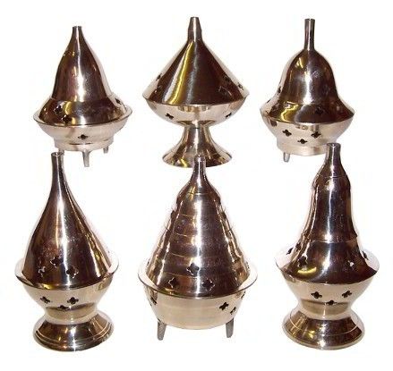1x Brass Incense Burner Burner 4"