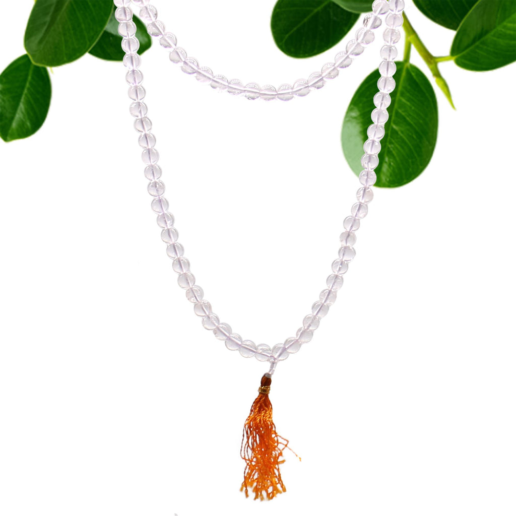 108 Perle Mala - Bjergkrystal