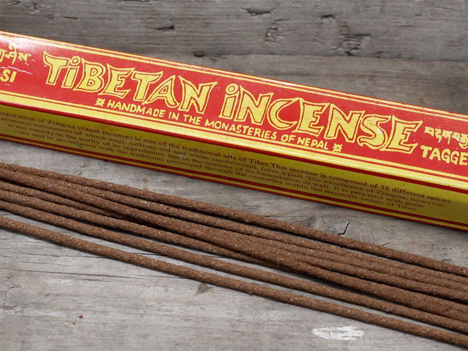 Tibetan Big Pack Incense - Tasi Yellow