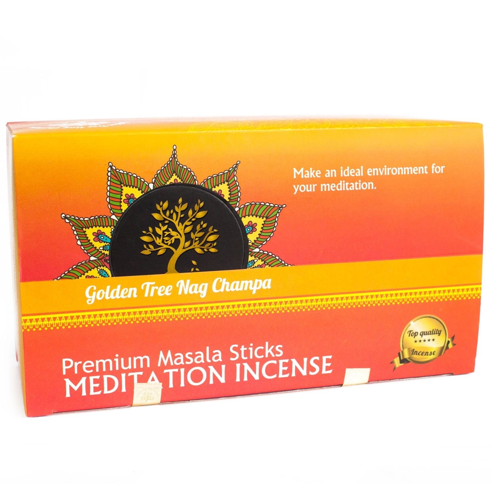 Golden Tree Nag Champa Incense - Meditation