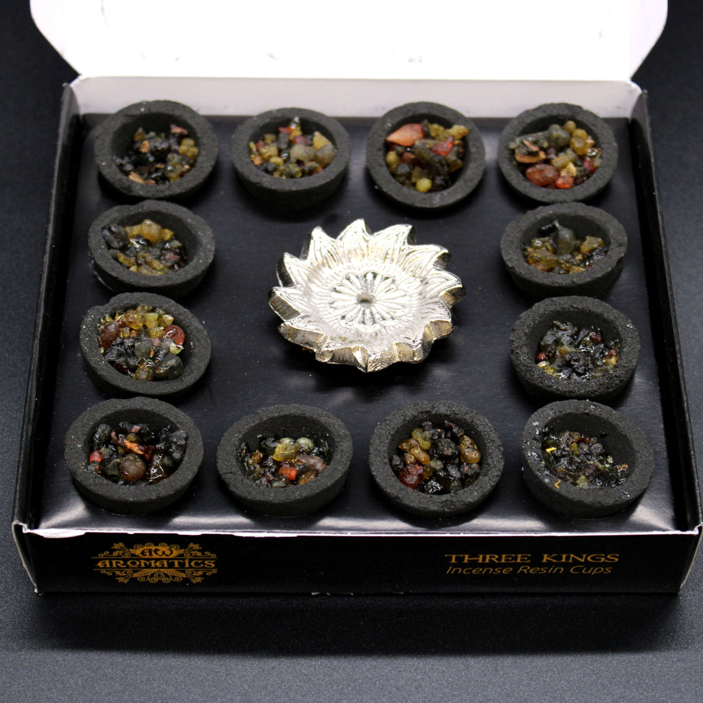 Box of 12 Resin Cups - Myrrh