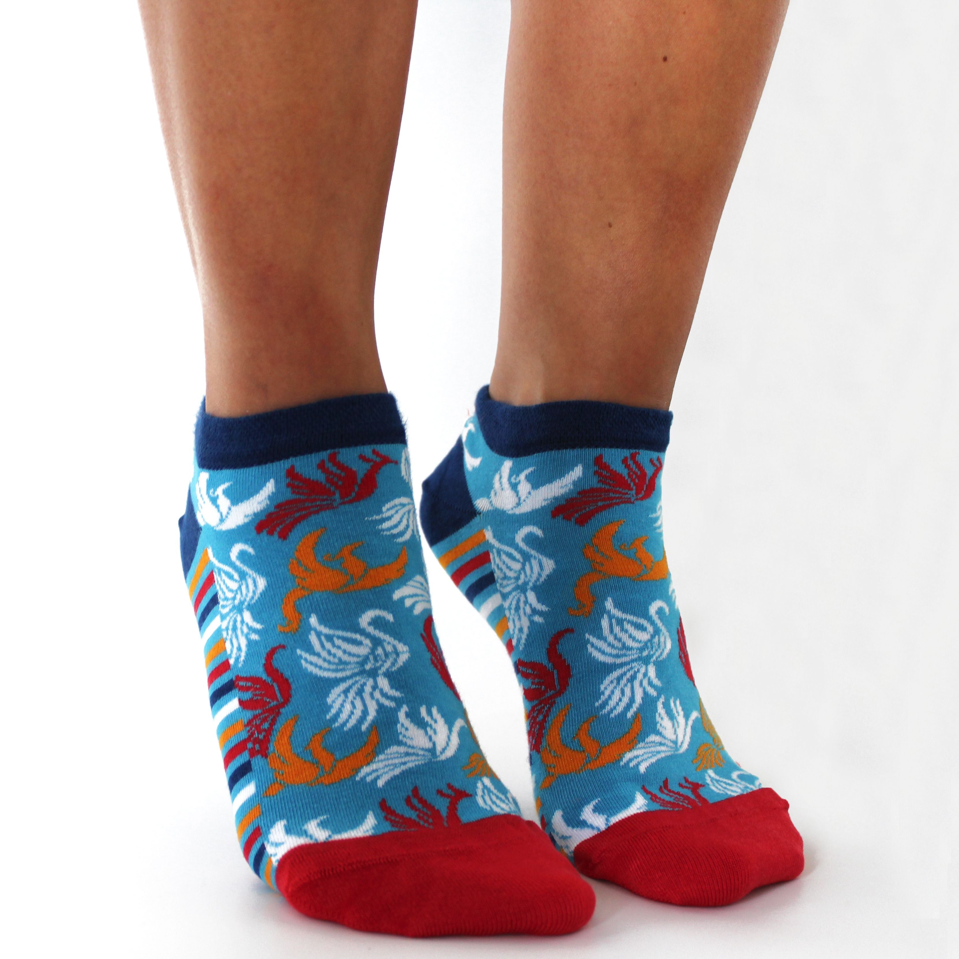M/L Hop Hare Bamboo Socks Low (41-46) - Indian Feathers