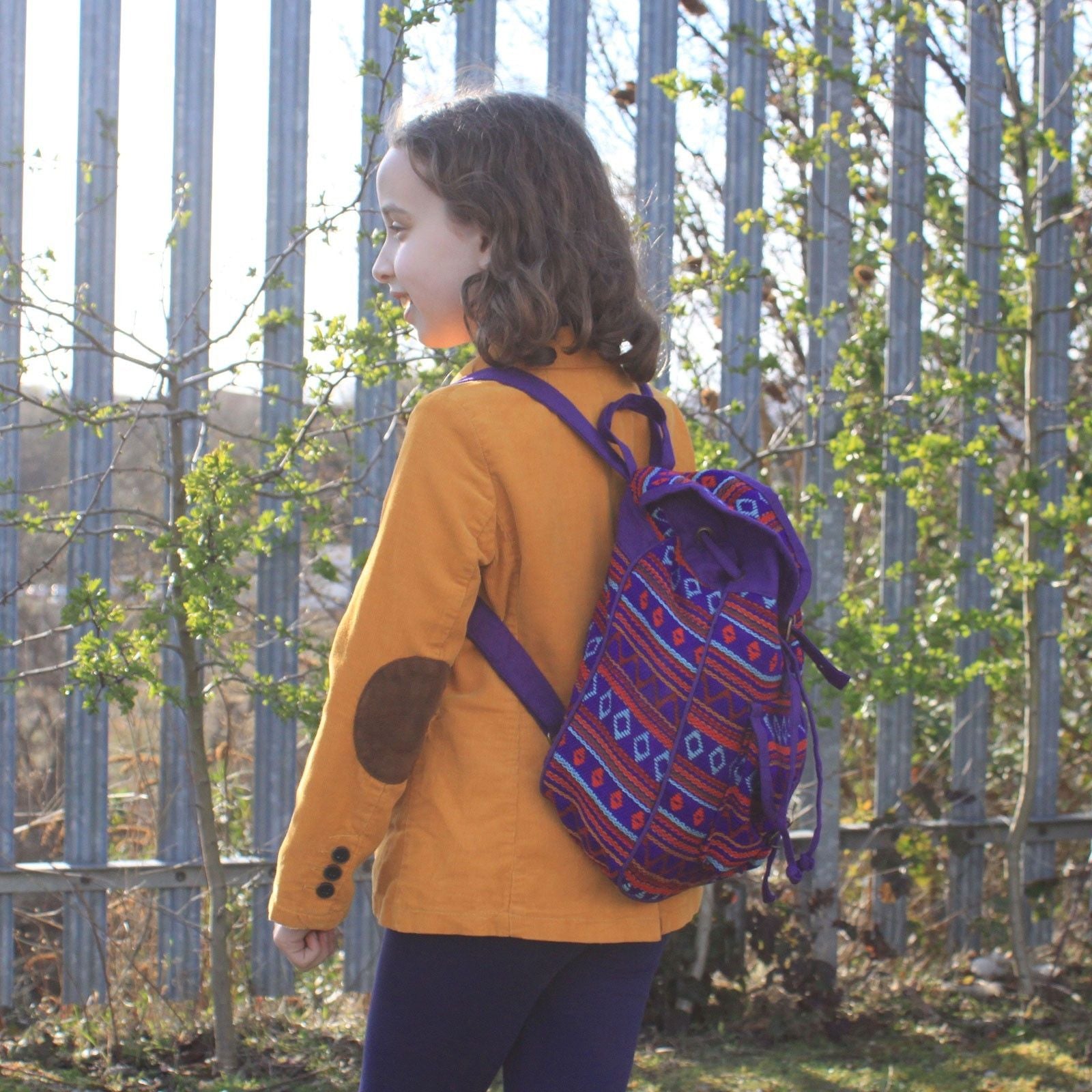 Small Nepali Backpacks  - Violet