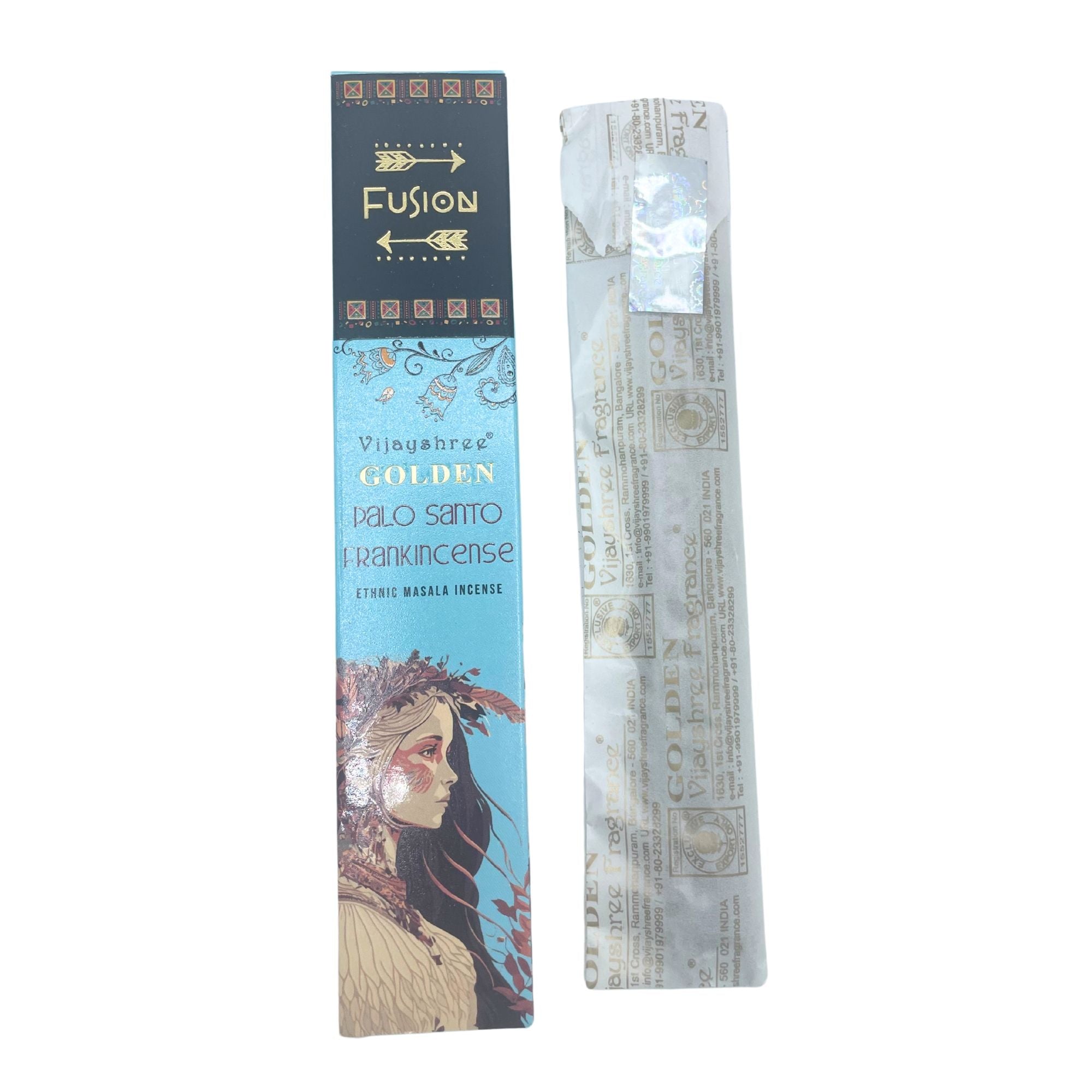 15g Golden Palo Santo and Frankincense