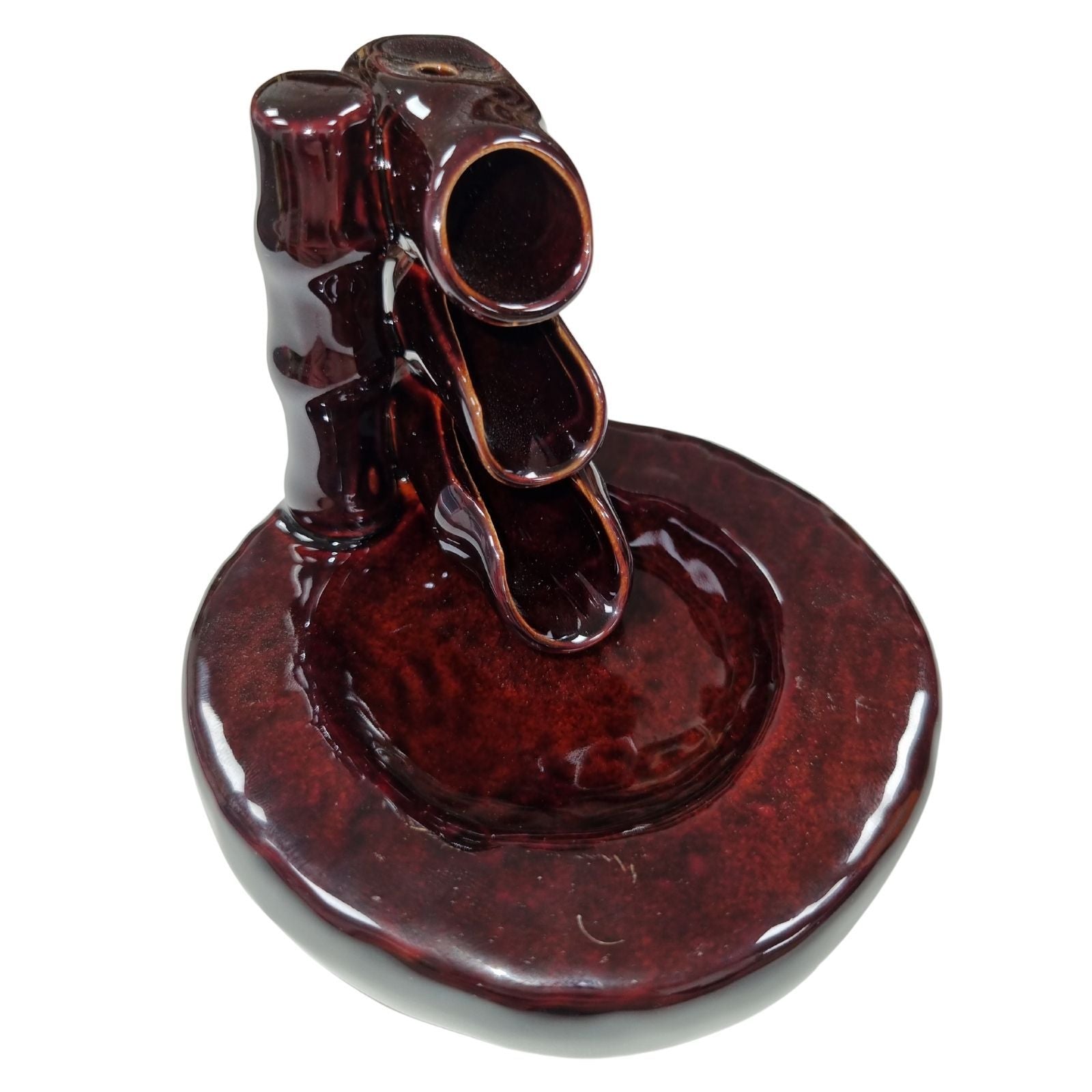 Back Flow Incense Burner - Bamboo & Pool
